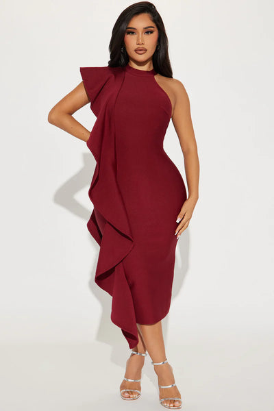 Bandage Midi Dress