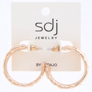 OPEN HOOP EARRING